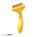 Stainless Steel Dog Hair Removal Brush Grooming