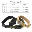 Dog Adjustable Tactical Dog Collar
