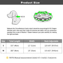 Rhinestone Cool Metal Leather Dogs Collars