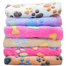Pet Dog Bed Blanket Soft Fleece Cover