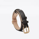 Breathable Genuine Leather Pet Collar