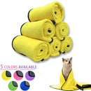 Quick-Drying Pet Soft Fiber Towels