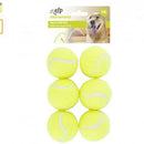 6 x Dog Hyper Fetch Super Bounce Tennis Balls
