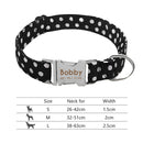 Nameplate Reflective Personalized Pet Collar