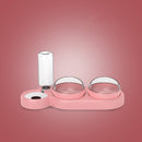 3 in 1 Automatic Water Bowl And Food Feeder Bowl Set
