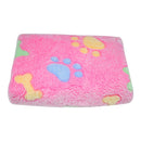 Pet Dog Bed Blanket Soft Fleece Cover