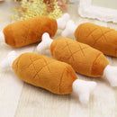 Puppy Squeaker Sound Chicken Leg Bone Toys