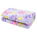 Pet Dog Bed Blanket Soft Fleece Cover