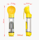 4 in 1 Multifunction Pet Dog Water Bottle