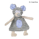 Donkey Shape Corduroy Chew Toy