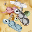 3 in 1 Automatic Water Bowl And Food Feeder Bowl Set