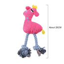 Donkey Shape Corduroy Chew Toy