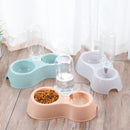 Double Feeder Automatic Water Drinking Bowls