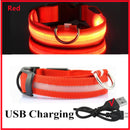 Usb Charging Led Dog Luminous Collars