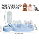 Dog Food Drinking Raised Stand Dish Bowl
