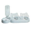 Dog Food Drinking Raised Stand Dish Bowl