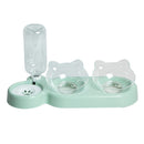 Dog Food Drinking Raised Stand Dish Bowl