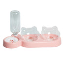 Dog Food Drinking Raised Stand Dish Bowl