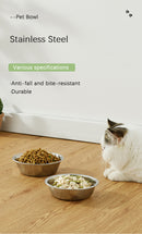 Large Capacity Stainless Steel Dog Bowl