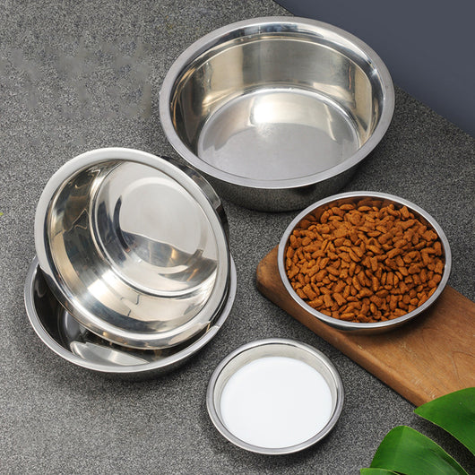 Large Capacity Stainless Steel Dog Bowl