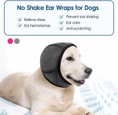 Waterproof Dog Ear Muffs for Swimming & Grooming