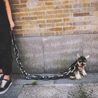 1.5m Funny Plastic Simulation Chain Dog Leash