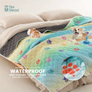 Anti-Leakage Dog Bed Cover Reversible Changing Pad