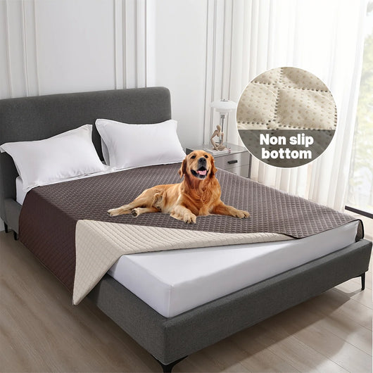 Anti-Leaking & Non-Slip Dog Bed Cover Blanket Sofa Bed Mat
