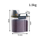 1.5kg/2kg Pet Food Pail Plastic Storage Tank