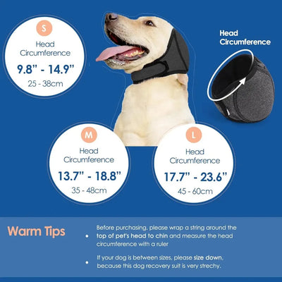 Waterproof Dog Ear Muffs for Swimming & Grooming