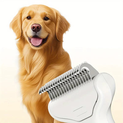 Stainless Steel Dog Hair Removal Brush Grooming
