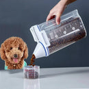 1.5kg/2kg Pet Food Pail Plastic Storage Tank