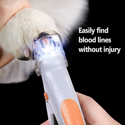 Led Light Dog Nail Clippers