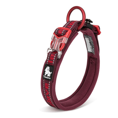 Embroider Neoprene Pet Dog Collar