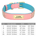 Rhinestone Leather Dog Collars