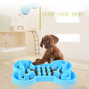 Dog Silicone Durable Slow Food Bowl