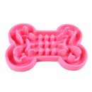 Dog Silicone Durable Slow Food Bowl