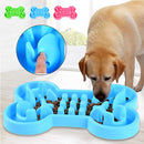 Dog Silicone Durable Slow Food Bowl