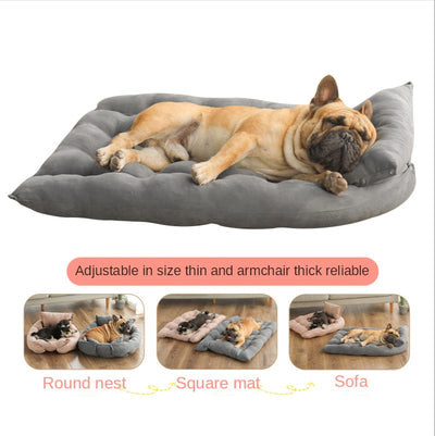 Soft Anti Slip Bottom Pet Bed