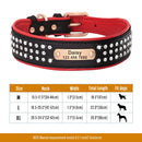 Rhinestone Leather Dog Collars