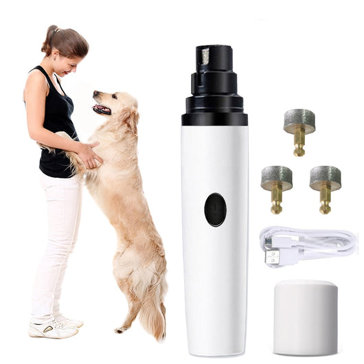 Electric Dog Nail Grinder With Maglite Led Upgrade Rechargeable Pet Clipper  Dogs Automatic Cat Claws Cutter Trimmer For Grooming 220423 From Dou08,  $12.6 | DHgate.Com