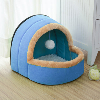 Dog Kennel Puppy House With Toy Ball