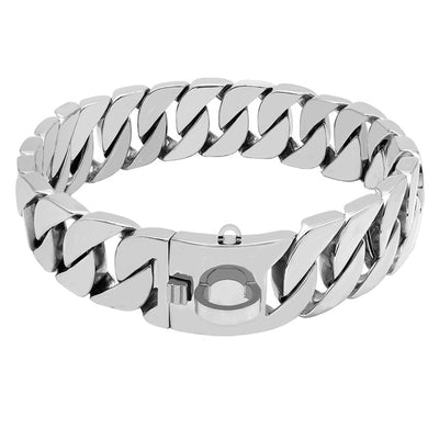 Stainless Steel Strong Dog Chain Collars