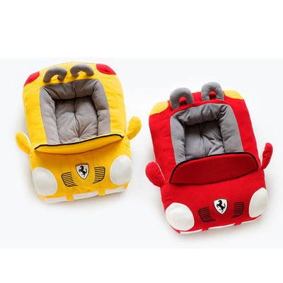 Sports Car Shaped Pet Dog Bed House