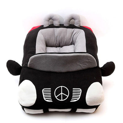 Sports Car Shaped Pet Dog Bed House