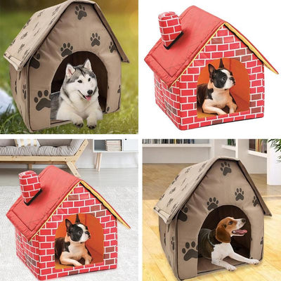 Foldable Small Footprint Pet Bed Tent