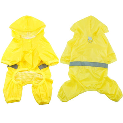 Pet Waterproof Raincoat Jumpsuit