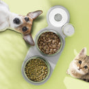 3 in 1 Automatic Water Bowl And Food Feeder Bowl Set