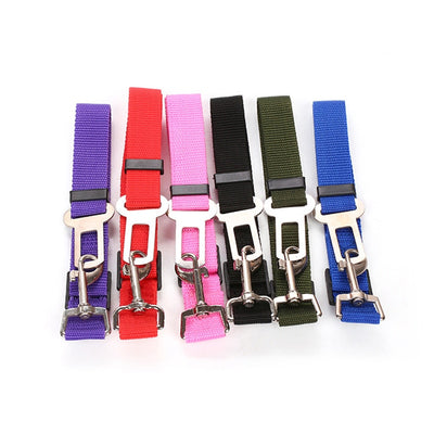 Adjustable Leash Dog Car Seat Belt