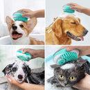 Pet Dog Bath Brush 2-in-1 Pet SPA Massage Comb